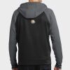 Sport Wick ® Varsity Fleece Full Zip Hooded Jacket Thumbnail