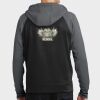 Sport Wick ® Varsity Fleece Full Zip Hooded Jacket Thumbnail