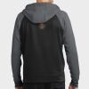 Sport Wick ® Varsity Fleece Full Zip Hooded Jacket Thumbnail