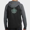 Sport Wick ® Varsity Fleece Full Zip Hooded Jacket Thumbnail