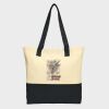 Colorblock Cotton Tote Thumbnail