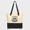 Colorblock Cotton Tote Thumbnail