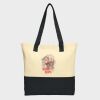 Colorblock Cotton Tote Thumbnail