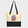 Colorblock Cotton Tote Thumbnail