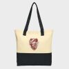 Colorblock Cotton Tote Thumbnail