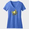 Women's Perfect Blend ® CVC V Neck Tee Thumbnail