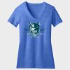 Women's Perfect Blend ® CVC V Neck Tee Thumbnail