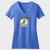 Women's Perfect Blend ® CVC V Neck Tee Thumbnail