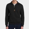 Super Sweats ® NuBlend ® 1/4 Zip Sweatshirt with Cadet Collar Thumbnail